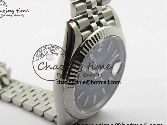 MiroTime 0327 Tailored DateJust 41 126334 904L SS VSF 1:1 Best Edition Blue Dial on 904L Jubilee Bracelet VS 2646